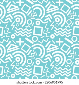 colorful memphis vector abstract background design