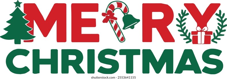 A Colorful Merry Christmas Day 