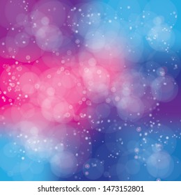 Colorful mesh abstract bokeh background.
