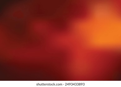 Colorful Mesh Blur Vector Background. Red and Orange Color Theme For Webdesign, Poster, Banner. Abtract Gradient Wallpaper Vector.