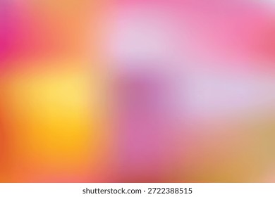 Colorful Mesh Blur Vector Background. Multi Color Theme For Webdesign, Poster, Banner. Abtract Gradient Wallpaper Vector.