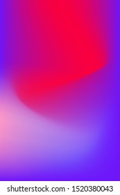 Colorful mesh gradient background vector template build up from pink, blue and purple colors