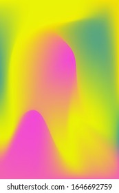 Colorful mesh gradient background vector template