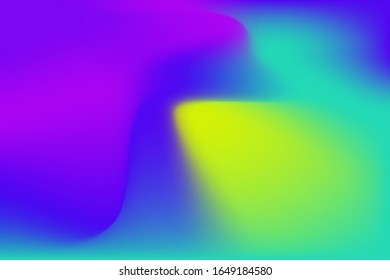 Colorful mesh gradient background vector template