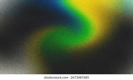 Fondo granulado de malla colorida, con diseño de cubierta de Anuncio ancho de póster de textura de ruido oscuro.