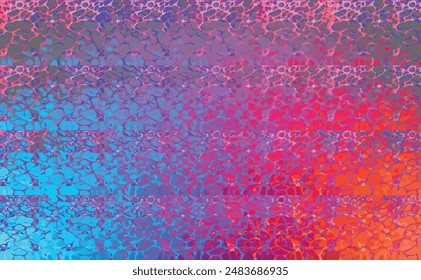 Colorful Mesh And Grunge Abstract Wallpaper With Blur Effect