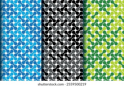 Colorful Metaballs Design Pattern Set