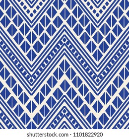 Colorful Mexican Embroidery Style Pattern