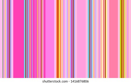 Colorful Mexican Sarape Pattern, Multicolor Vertical Lines