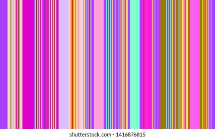 Colorful Mexican Sarape Pattern, Multicolor Vertical Lines