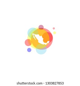 Colorful Mexico Logo Inspiration Template