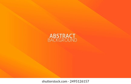 Colorful minimal abstract orange gradient geometric background design. Future geometric pattern with line effect. Bright color graphic creative concept.