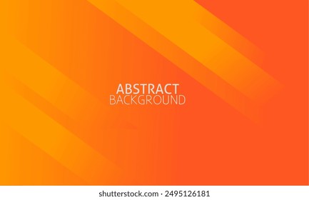 Diseño de fondo geométrico de degradado naranja abstracto mínimo colorido. Futuro patrón geométrico con efecto de línea. Concepto creativo gráfico de color brillante.