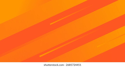 Diseño de fondo geométrico de gradiente naranja abstracto minimalista colorido. Patrón geométrico futuro con efecto de línea. Concepto creativo gráfico de color brillante.

