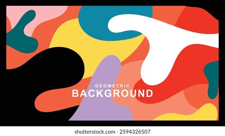 colorful minimalist abstract geometric wall art. Great for beautifying the walls of the house