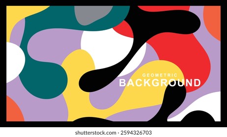 colorful minimalist abstract geometric wall art. Great for beautifying the walls of the house