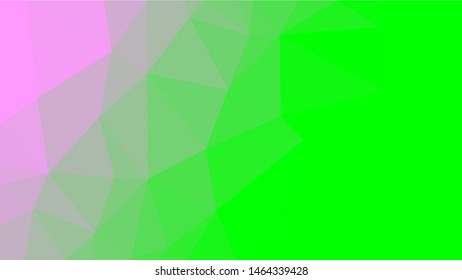 Colorful minimalist modern gradient triangle background texture made out of triangles of  different sizes in vector art, to be used as background/texture for sites/posters (Low Poly texture)