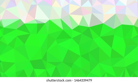 Colorful minimalist modern gradient triangle background texture made out of triangles of  different sizes in vector art, to be used as background/texture for sites/posters (Low Poly texture)