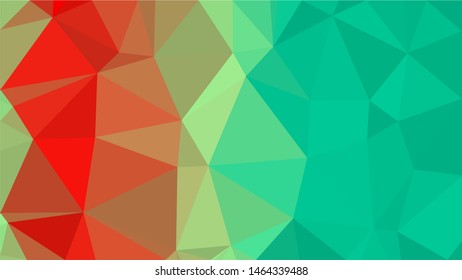 Colorful minimalist modern gradient triangle background texture made out of triangles of  different sizes in vector art, to be used as background/texture for sites/posters (Low Poly texture)