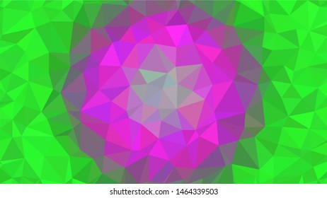 Colorful minimalist modern gradient triangle background texture made out of triangles of  different sizes in vector art, to be used as background/texture for sites/posters (Low Poly texture)