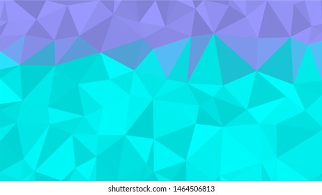 Colorful minimalist modern gradient triangle background texture made out of triangles of  different sizes in vector art, to be used as background/texture for sites/posters (Low Poly texture)