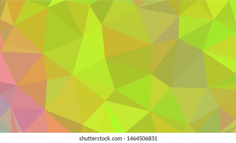Colorful minimalist modern gradient triangle background texture made out of triangles of  different sizes in vector art, to be used as background/texture for sites/posters (Low Poly texture)