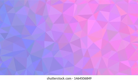 Colorful minimalist modern gradient triangle background texture made out of triangles of  different sizes in vector art, to be used as background/texture for sites/posters (Low Poly texture)