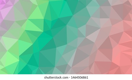 Colorful minimalist modern gradient triangle background texture made out of triangles of  different sizes in vector art, to be used as background/texture for sites/posters (Low Poly texture)