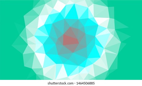 Colorful minimalist modern gradient triangle background texture made out of triangles of  different sizes in vector art, to be used as background/texture for sites/posters (Low Poly texture)