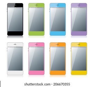 Colorful mobile phone