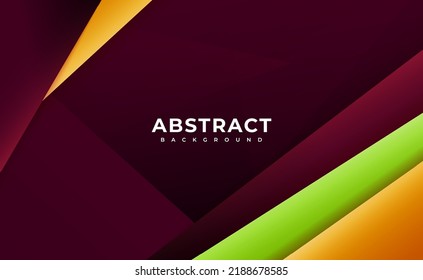 Colorful modern abstract background. Suitable for promotion and etc.