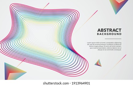 colorful modern abstract background template