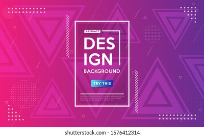 Colorful modern abstract geometry background. Vector illustration