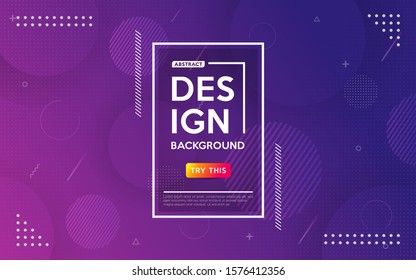 Colorful modern abstract geometry background. Vector illustration