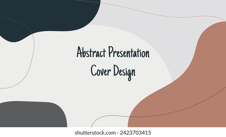 Colorful modern background with designed abstraction. Vector illustration.
