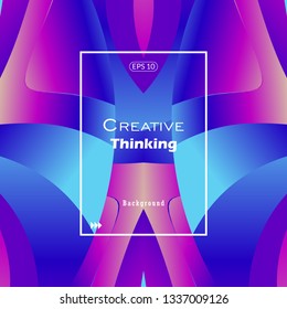 Colorful and modern background illustration, with gradient. Can be used at an event and Can be used in card, book, poster, wallpaper, journal, cover, flyer and more