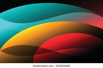 Colorful modern background vector illustration.