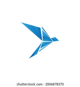 Diseño de un colorido y moderno logotipo de vectores de aves