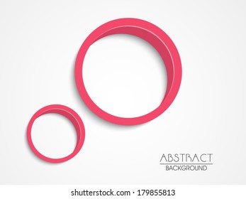 Colorful modern business circles. 