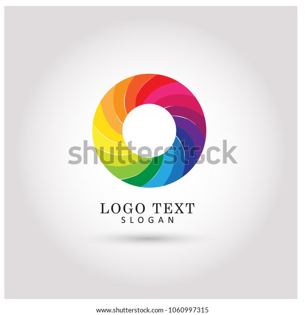 Colorful Modern Circle Logo Symbol Icon Stock Vector (Royalty Free ...