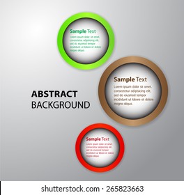 colorful modern circle text box template for website computer graphic and internet, text box. Brochure. card. banner. white background.