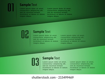 colorful modern creative design text box template for website graphic.