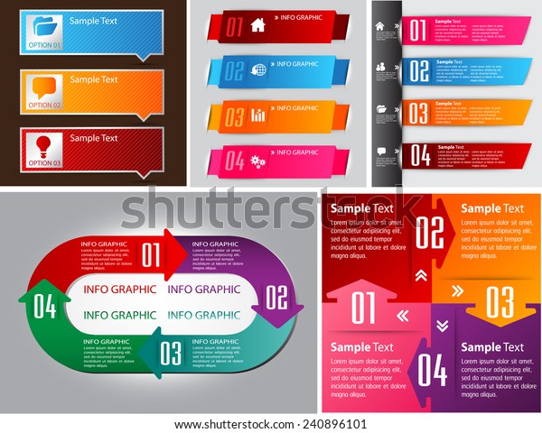 Colorful Modern Cycle Text Box Template Stock Vector (Royalty Free ...