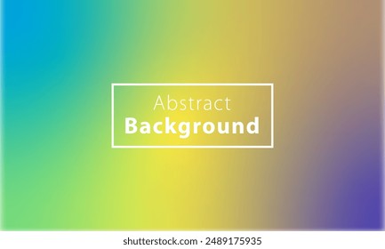 Colorful modern fresh abstract gradient background, Abstract Blurred Colorful  Spring, Summer, Sea.