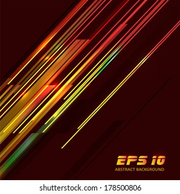 Colorful modern geometric abstract background 