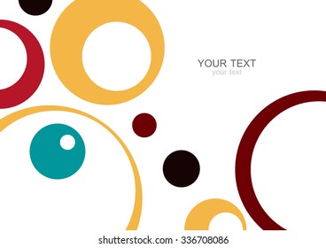 Colorful modern geometric abstract background template with designed ornament shapes. Vector pattern abstraction beautiful illustration with place for your text. Poster, business card, book, banner.
