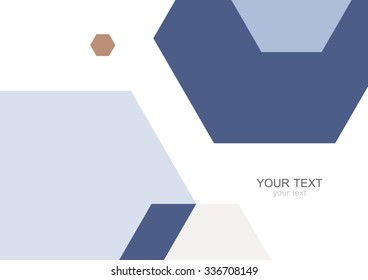 Colorful modern geometric abstract background template with designed ornament shapes. Vector pattern abstraction beautiful illustration with place for your text. Poster, business card, book, banner.
