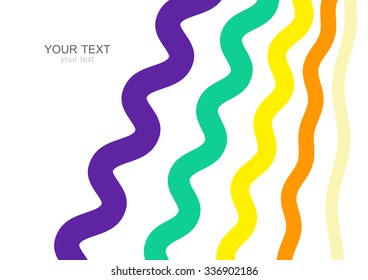 Colorful modern geometric abstract background template with designed ornament shapes. Vector pattern abstraction beautiful illustration with place for your text. Poster, business card, book, banner.