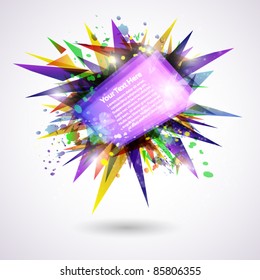 Colorful Modern Geometric Background