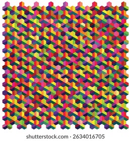 
Bunte moderne geometrische Muster Hintergrund